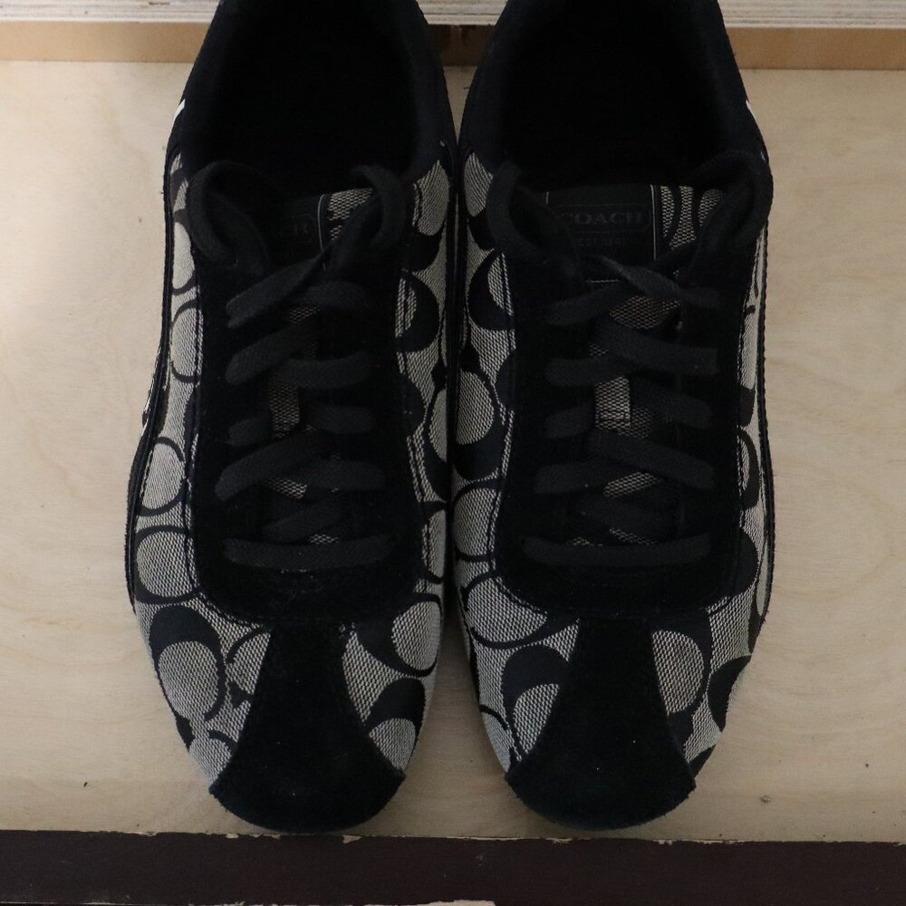 Coach Lace Up Sneakers - Size 7.5